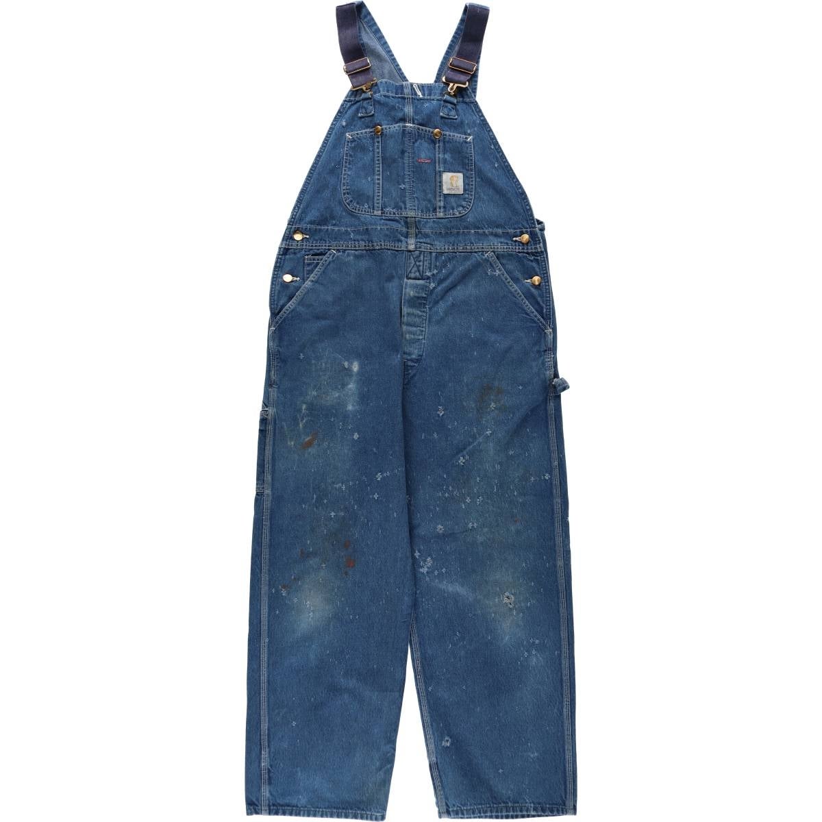 古着 ビッグサイズ カーハート Carhartt デニムオーバーオール メンズ
