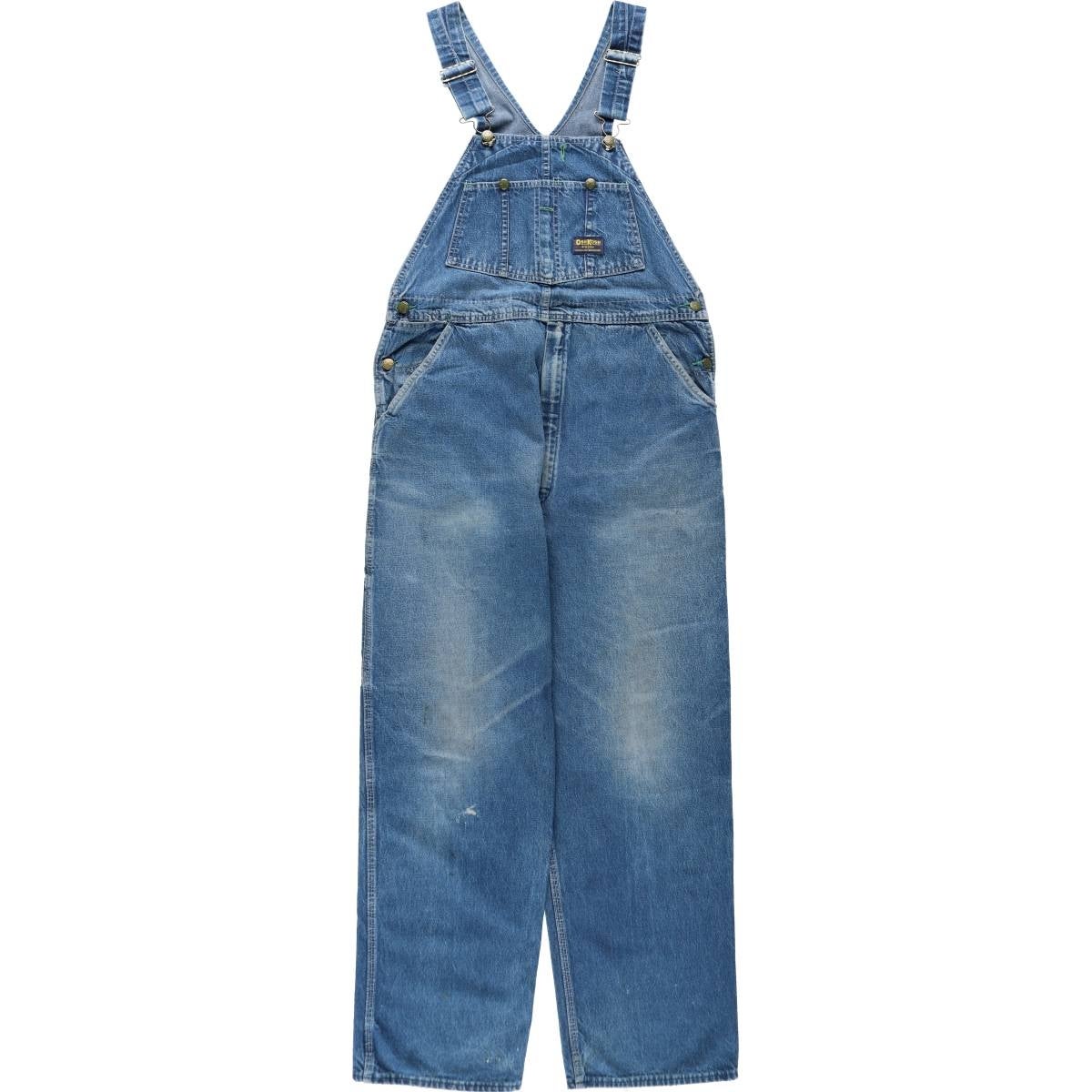 古着 70年代 オシュコシュ Osh kosh デニムオーバーオール メンズw39