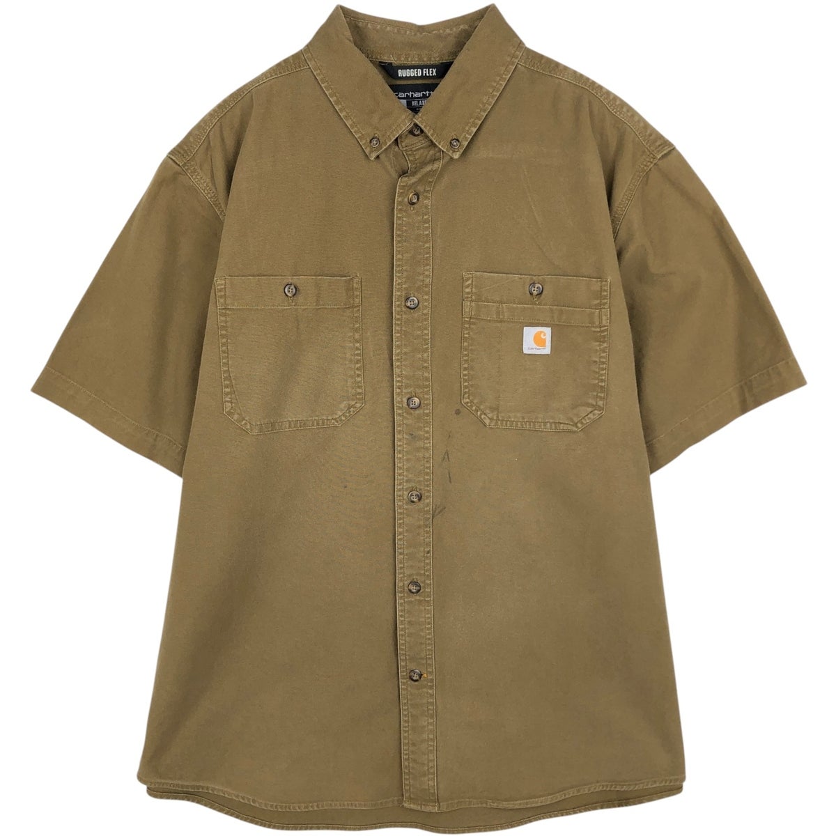 古着 カーハート Carhartt ORIGINAL FIT 長袖 ボタンダウン ワーク