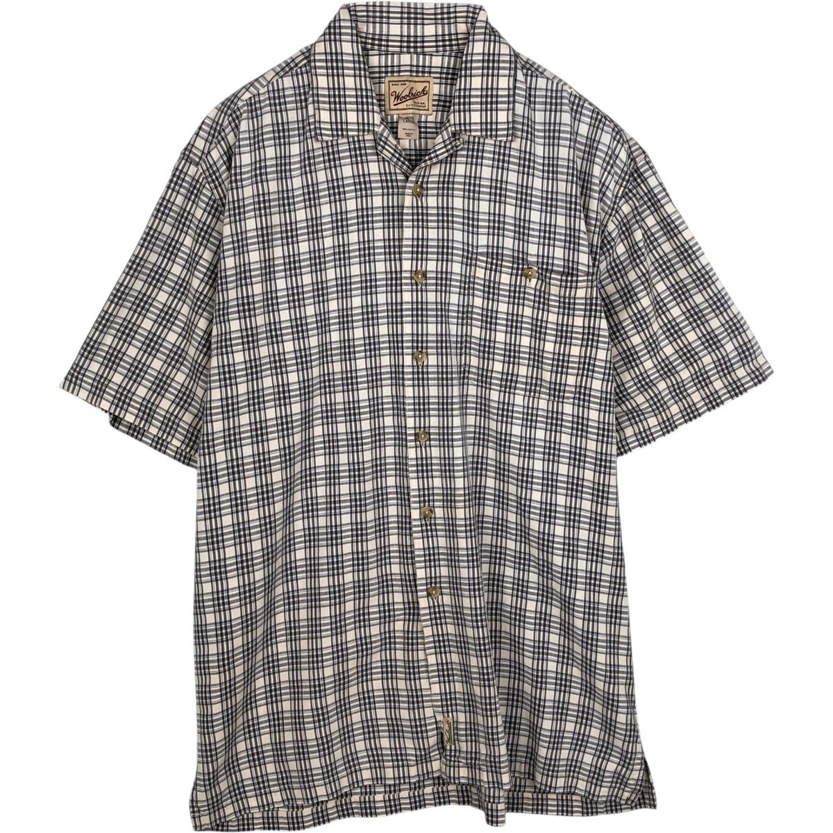 WOOL RICH チェックシャツ ビンテージ ユニセックス メンズ 80年代 WOOLRICH ウールリッチ チェック 中綿キルティング ネルシャツ