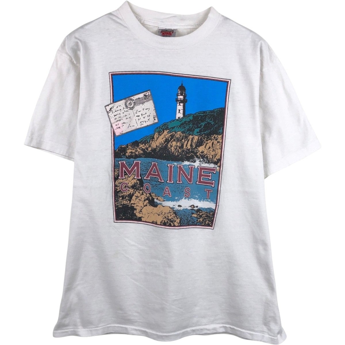 古着 90年代 オニータ ONEITA POWER-T アドバタイジング ロングTシャツ