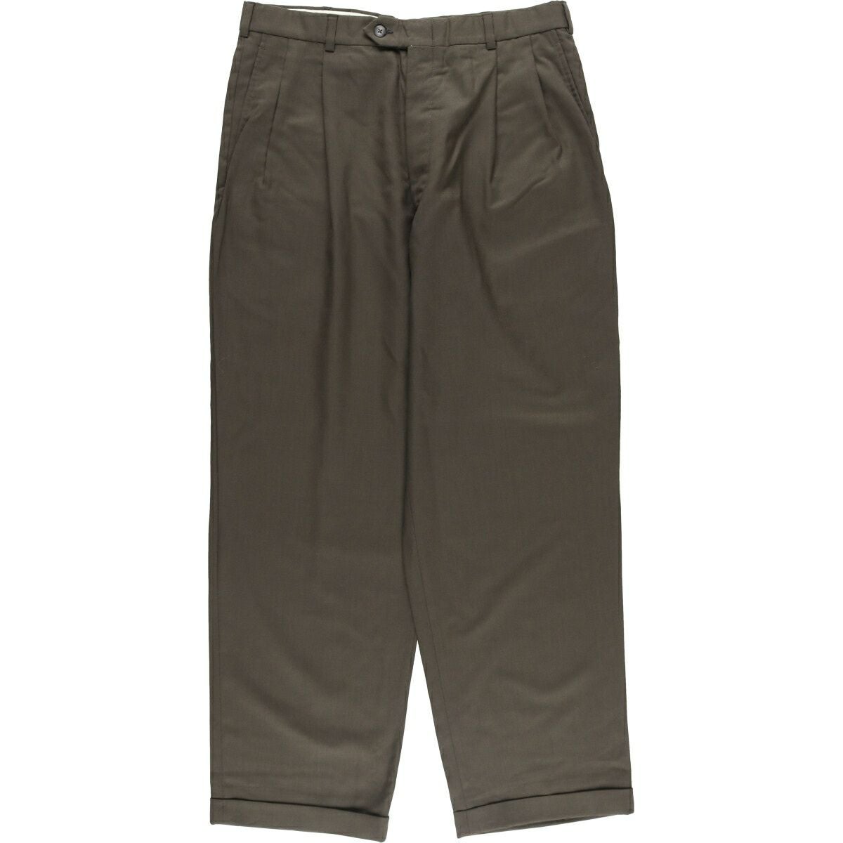 古着 アルマーニ ARMANI COLLEZIONI ワンタック ウールパンツ