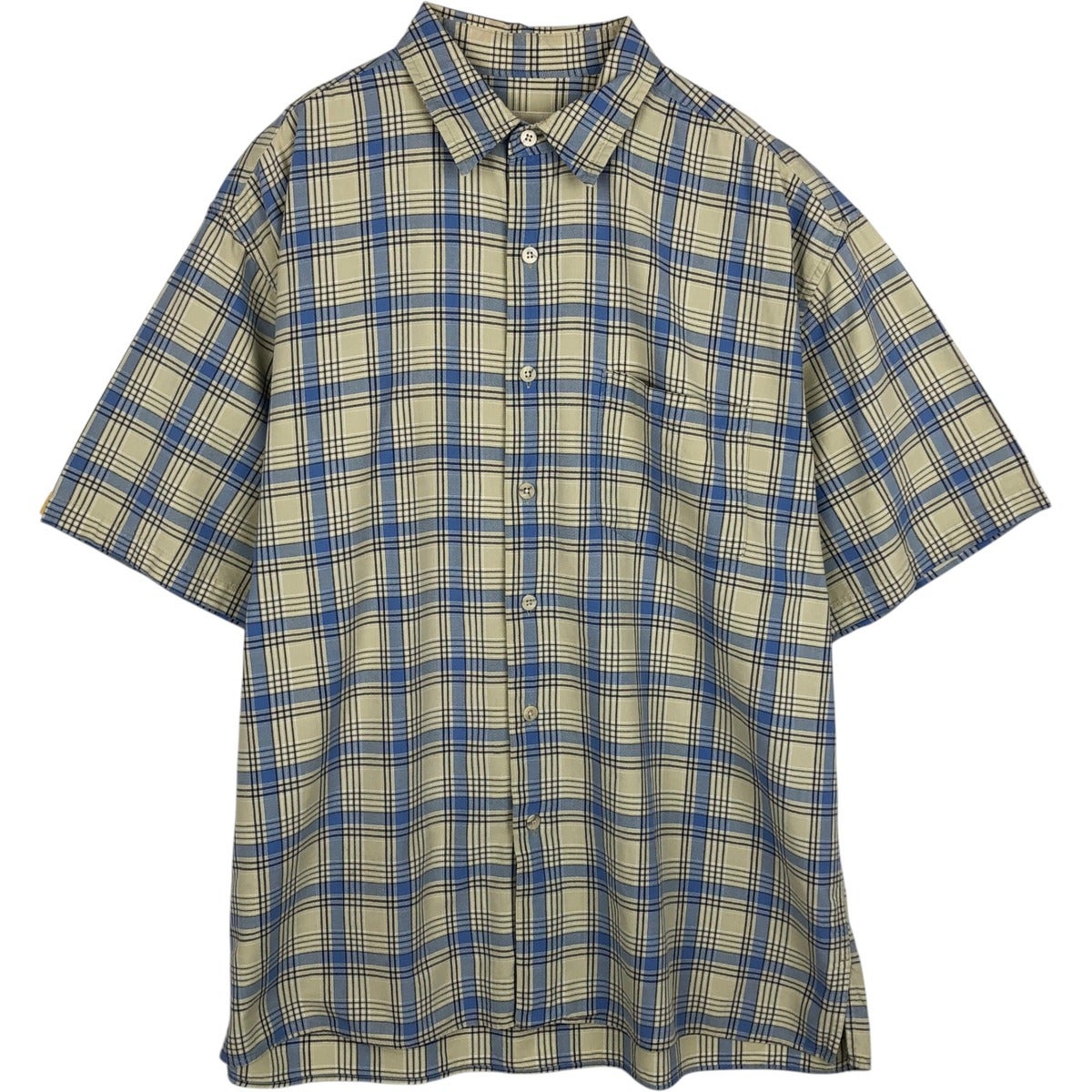 古着 ～00年代 エディーバウアー Eddie Bauer 半袖 コットン チェック