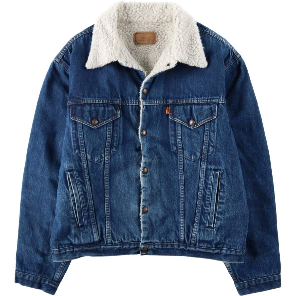 古着 90年代 リーバイス Levis AUTHENTIC デニムボアジャケット メンズ