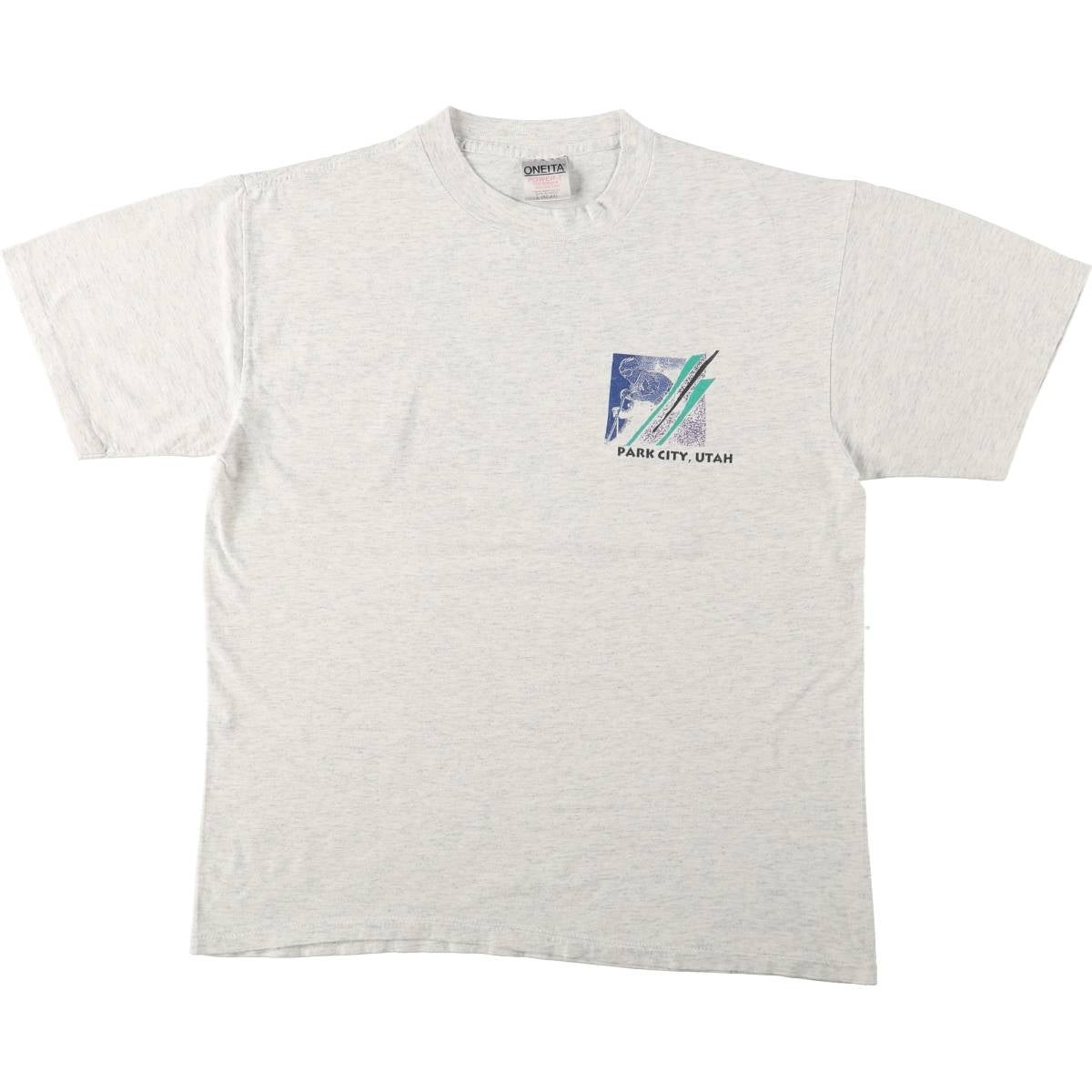 古着 90年代 オニータ ONEITA POWER-T アドバタイジング ロングTシャツ