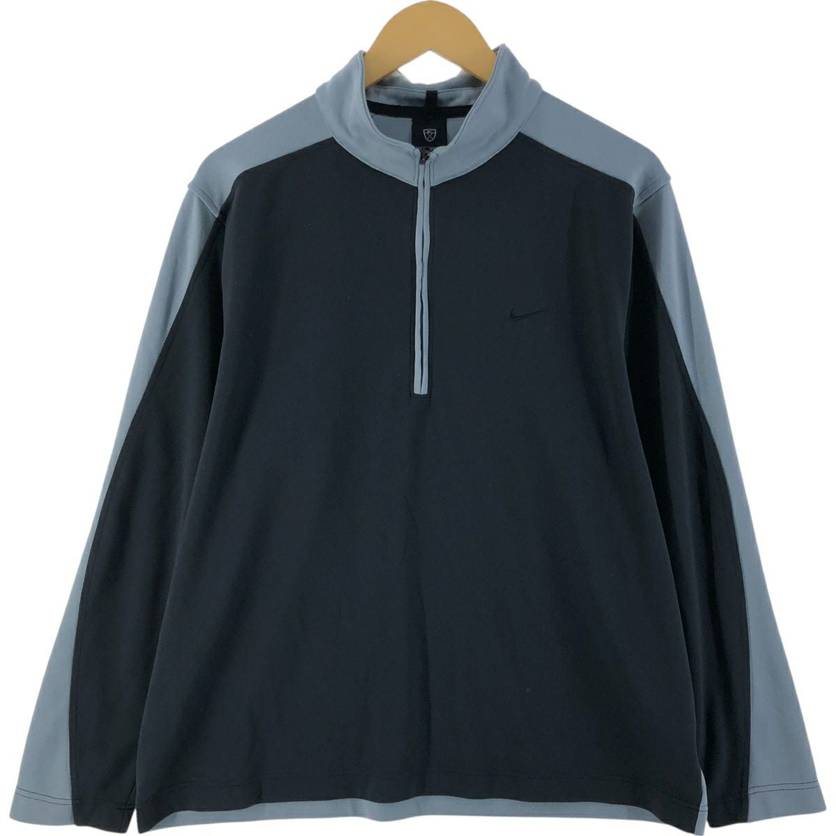 古着 ナイキ NIKE GOLF ゴルフ DRI-FIT ハーフジップ ジャージプル