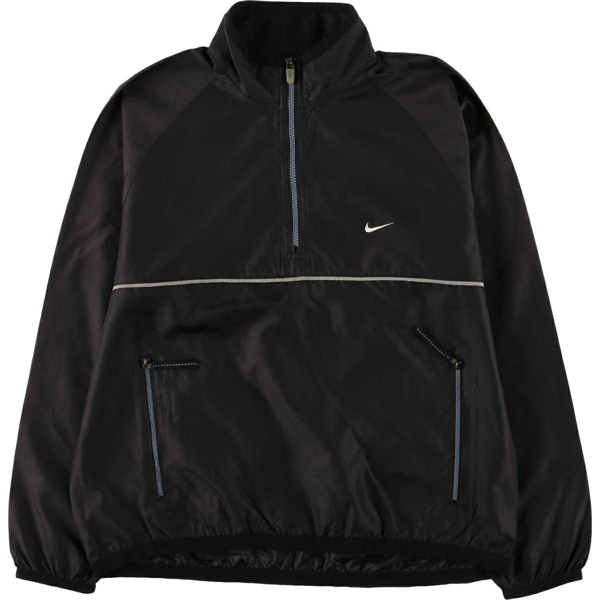 古着 90年代 ナイキ NIKE ハーフジップ プルオーバー ウインド