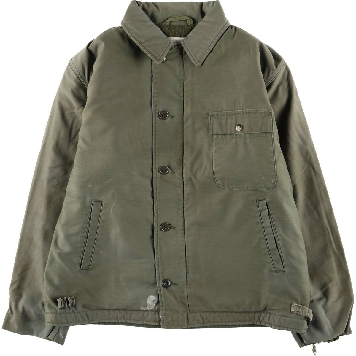 古着 90年代 米軍実品 アラミドジャケット ミリタリー デッキ