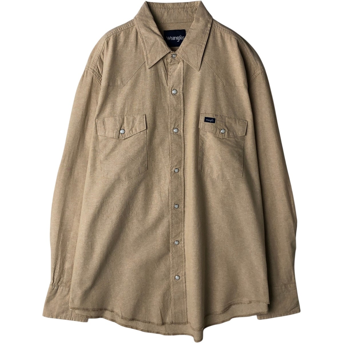 古着 90年代 ラングラー Wrangler シャンブレー 長袖 デニム