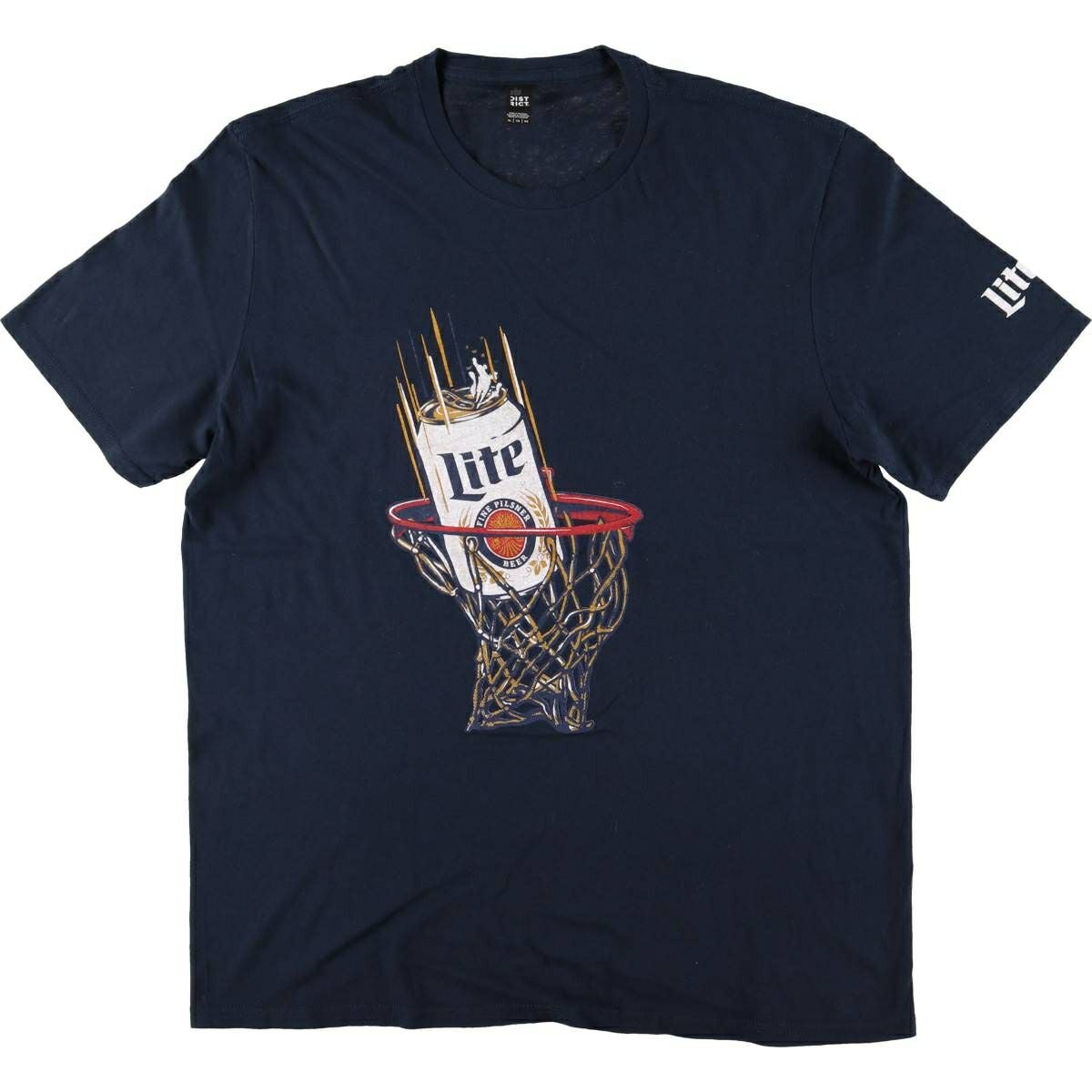 古着 DIST RICT MILLER LITE BEER ミラーライトビール