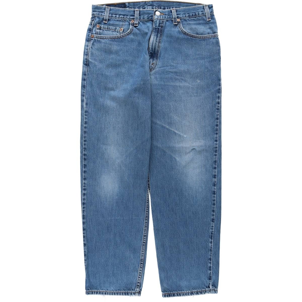 古着 00年代 リーバイス Levis 550 RELAXED FIT テーパードデニム