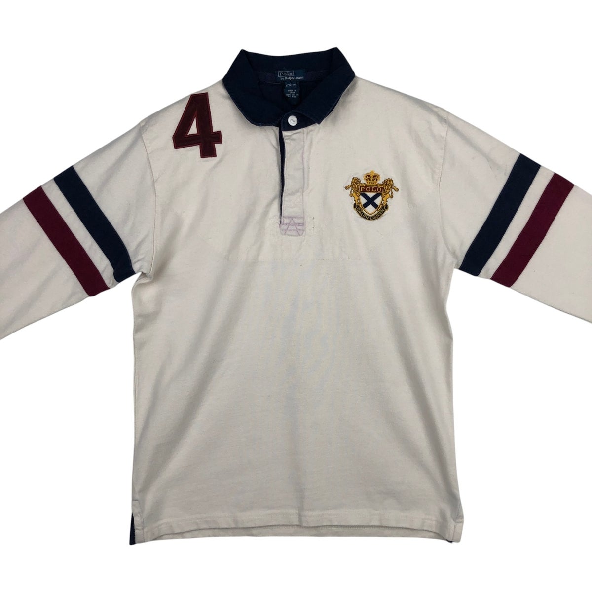 古着 ラルフローレン Ralph Lauren POLO by Ralph Lauren 長袖 ラガー