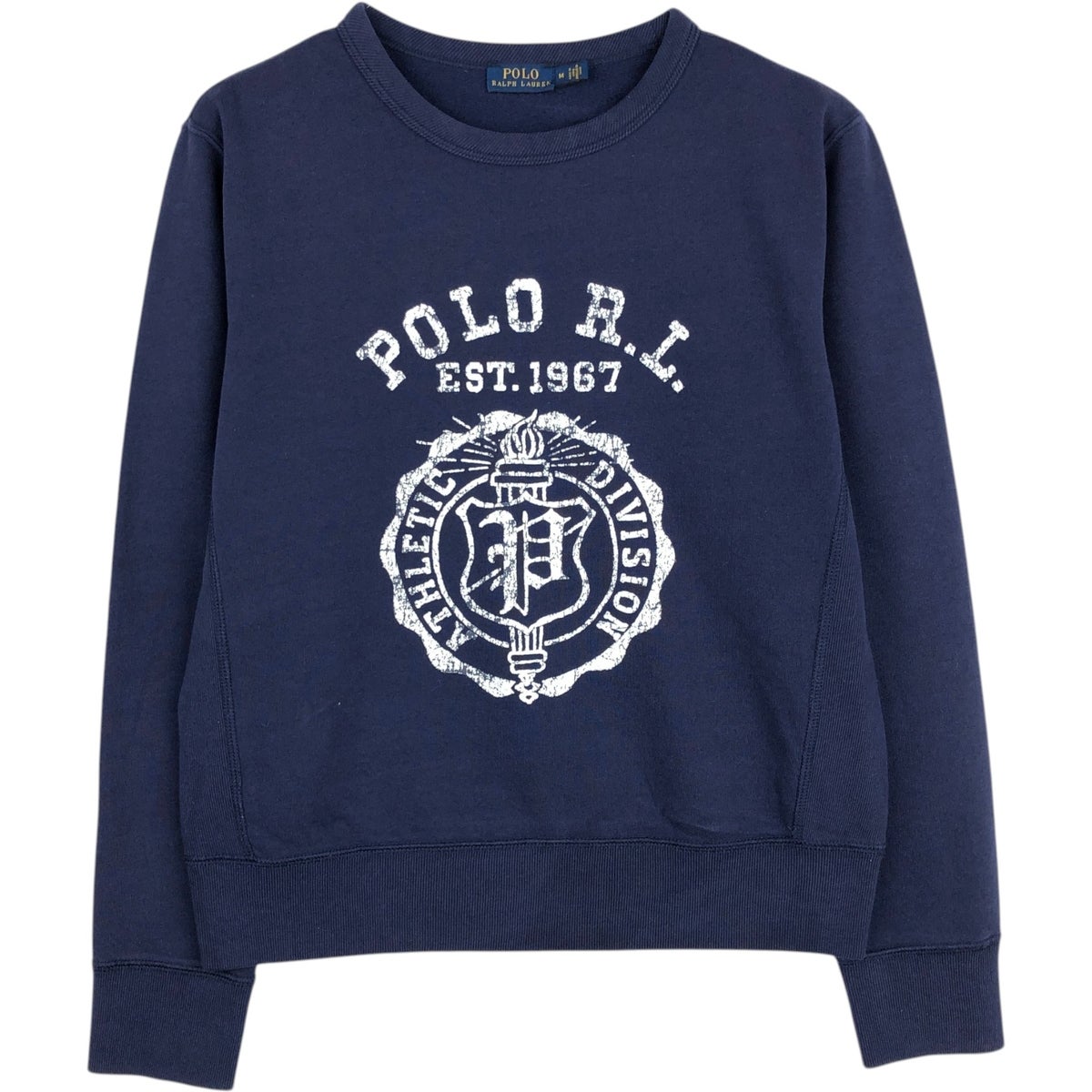 古着 ラルフローレン Ralph Lauren POLO RALPH LAUREN ロゴスウェットシャツ トレーナー レディースM相当 /eaa494924 POLO RALPH LAUREN（ポロ・ラルフローレン） トレーナー 211941209