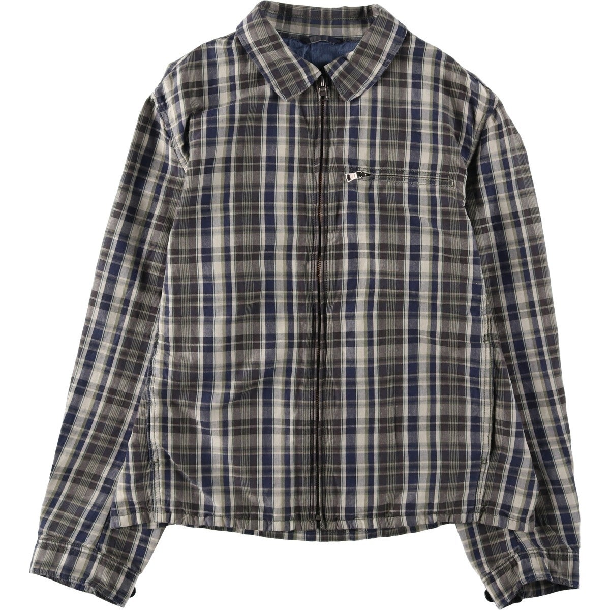 古着 00年代 バナナリパブリック BANANA REPUBLIC チェック柄 スイング