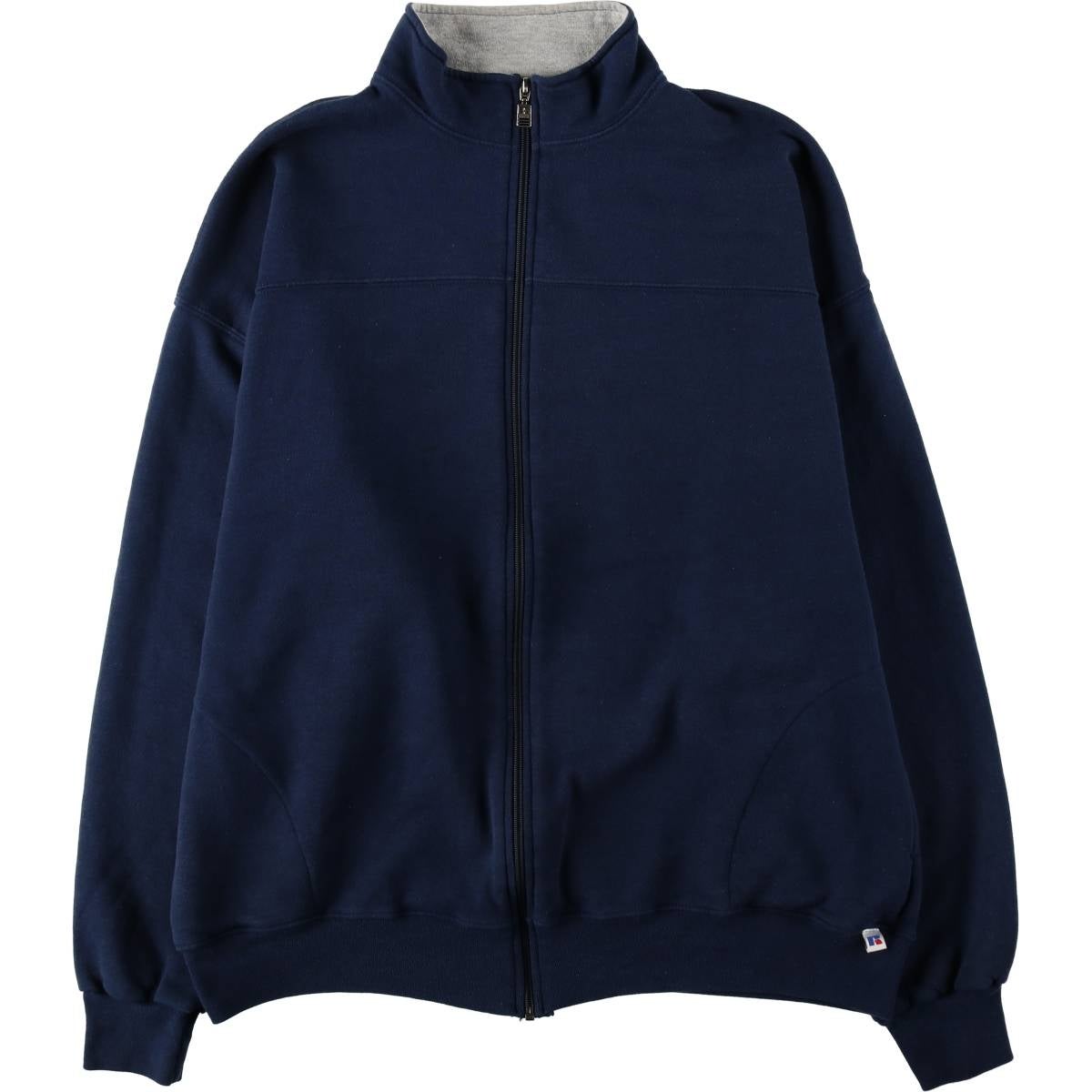 古着 90年代 ラッセル Russell ATHLETIC フルジップスウェットシャツ