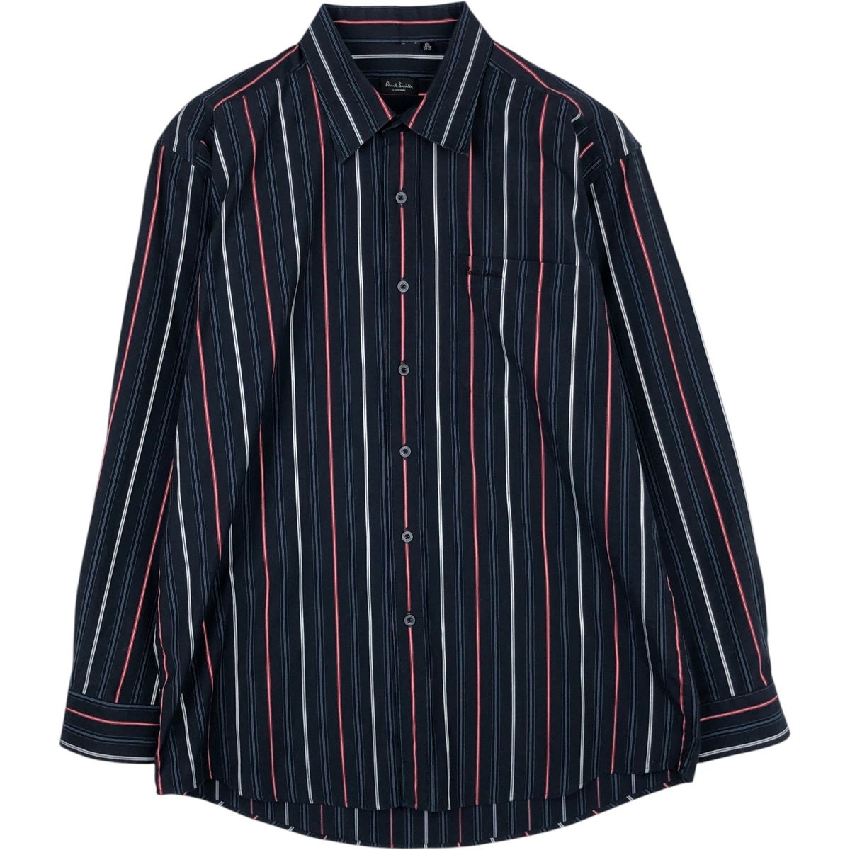 Paul Smith ストライプ メンズ　長袖シャツ M 古着 ポールスミス Paul Smith LONDON 長袖 コットンストライプシャツ
