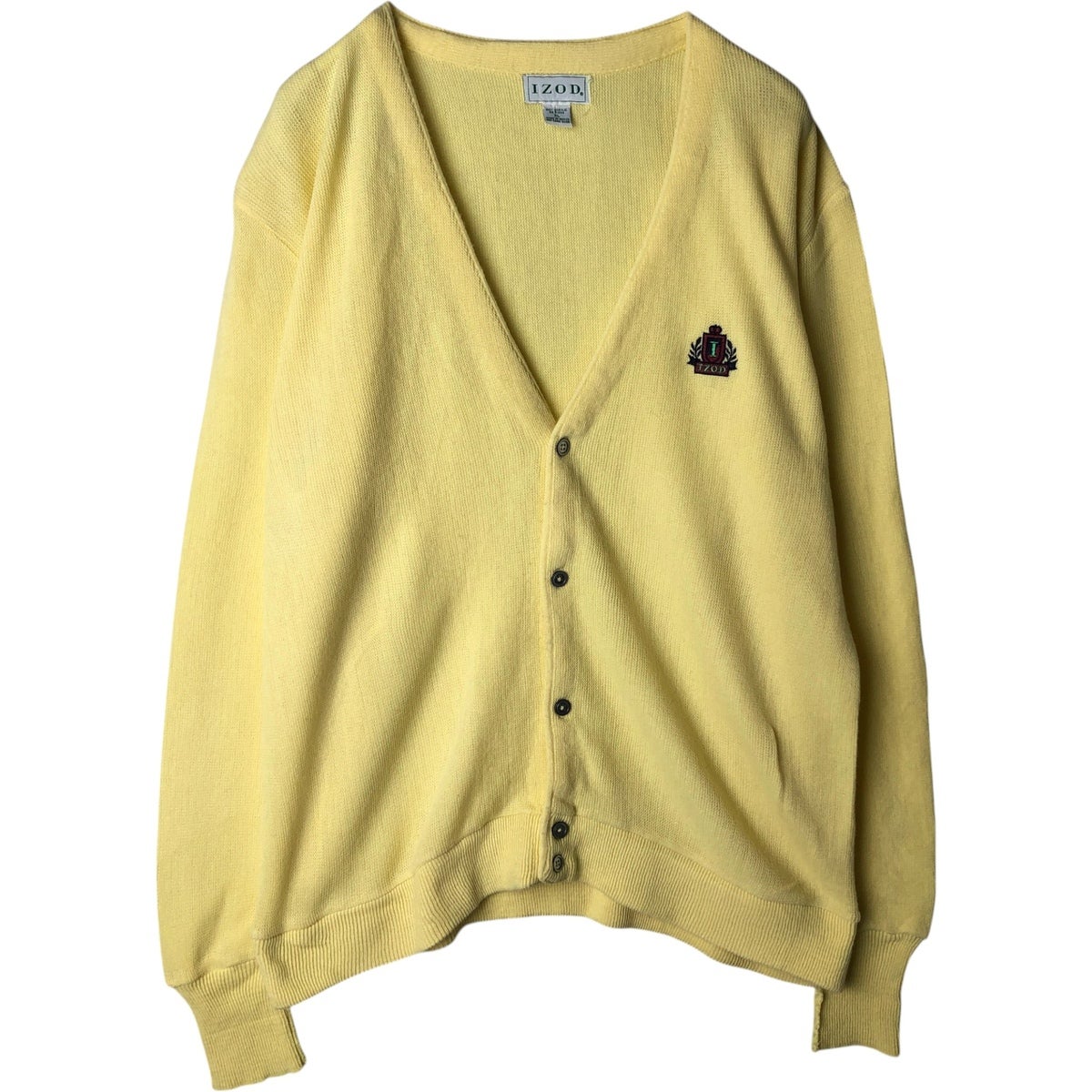 古着 ～80年代 SPORTS WEAR アクリルニットカーディガン メンズXL相当