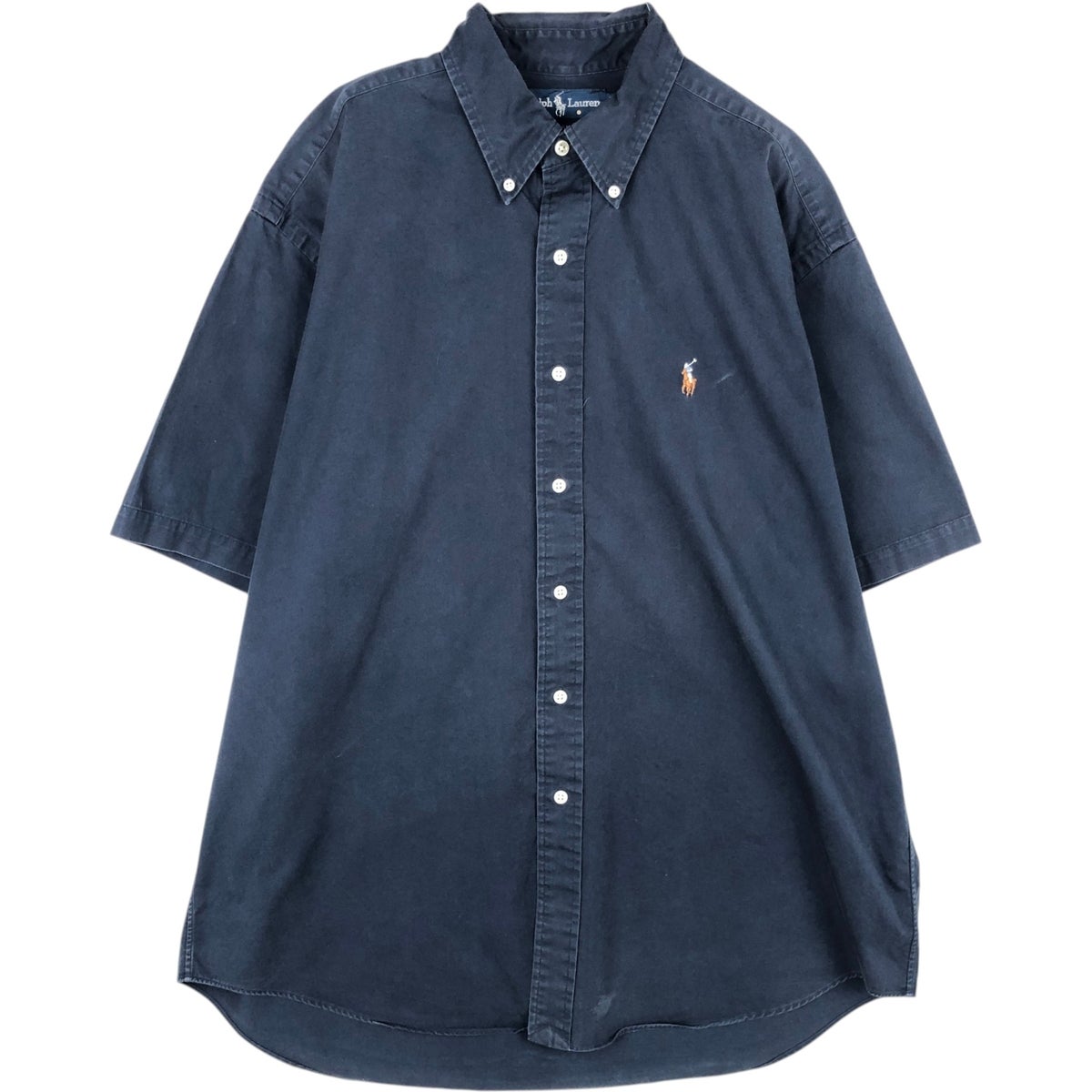 Ralph lauren ラルフローレン デニムシャツ 半袖 BLAKE 古着 ラルフローレン Ralph Lauren BLAKE 半袖 ボタンダウンシャツ