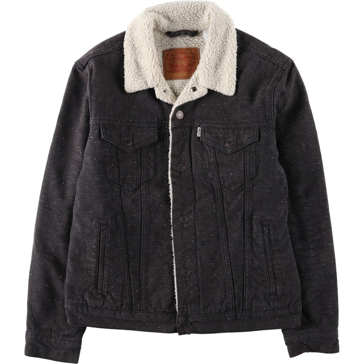 古着 リーバイス Levis 中綿入り デニムボアジャケット メンズM相当