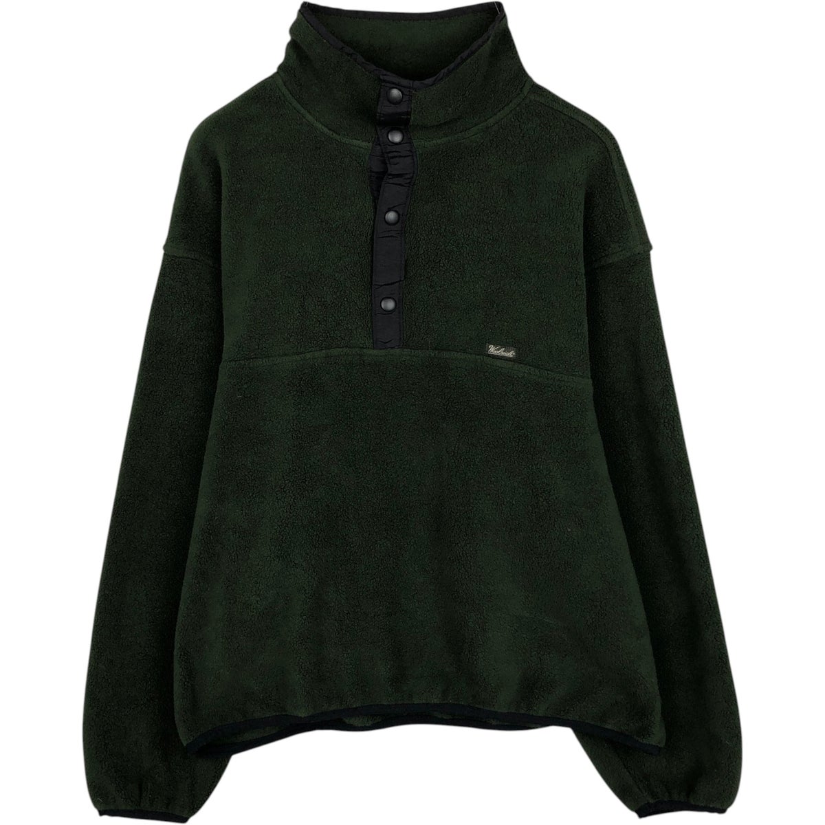 F*E様 90's USA製　Woolrich ウールジャケット　ハーフジップ 90年代 WOOLRICH ウールリッチ ハーフジップ フリースジャケット プル