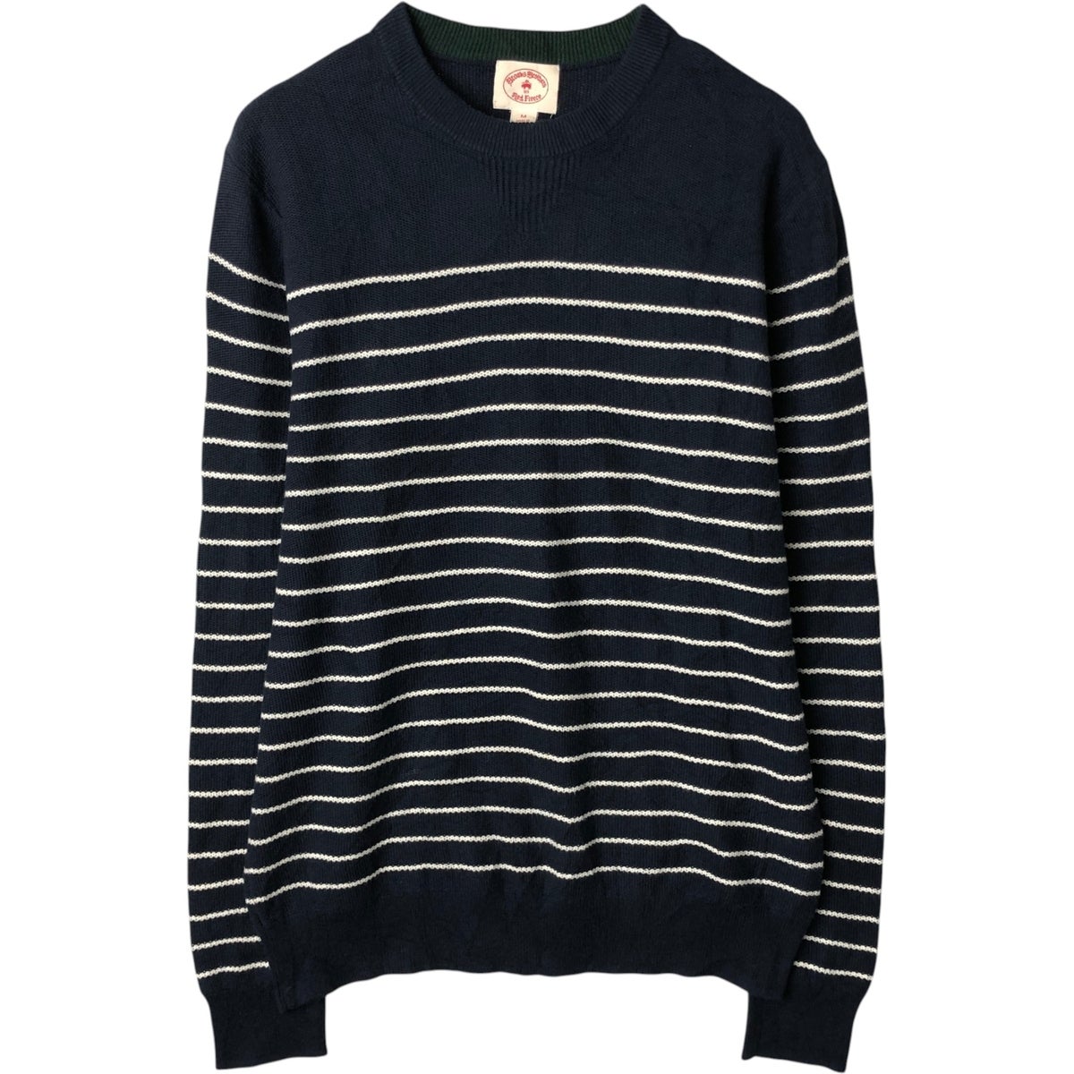 70s vintage Brooks Brothers ボーダーニット USA製 古着 ブルックス