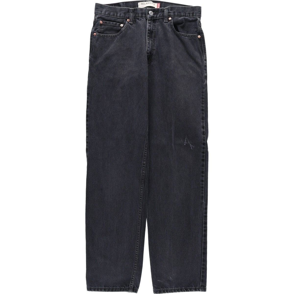 古着 リーバイス Levis 550 RELAXED FIT ブラックデニム テーパード