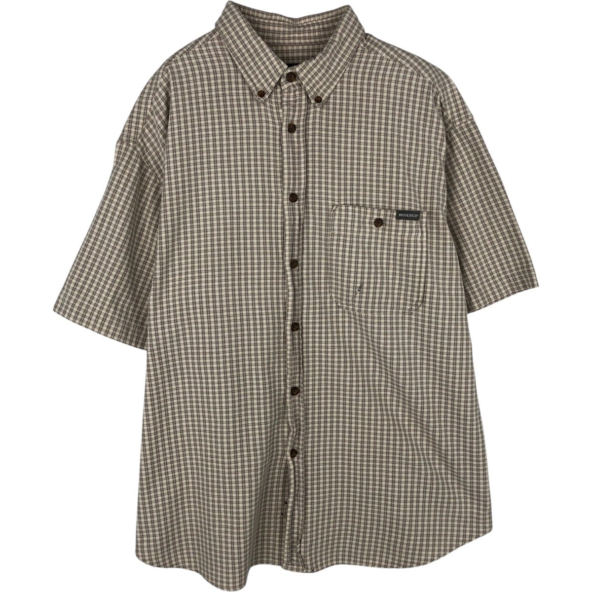 WOOL RICH チェックシャツ ビンテージ ユニセックス メンズ 80年代 WOOLRICH ウールリッチ チェック 中綿キルティング ネルシャツ