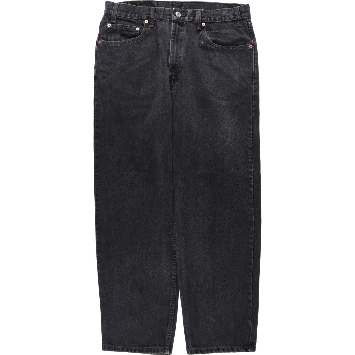 古着 90年代 リーバイス Levis 550 RELAXED FIT ブラックデニム