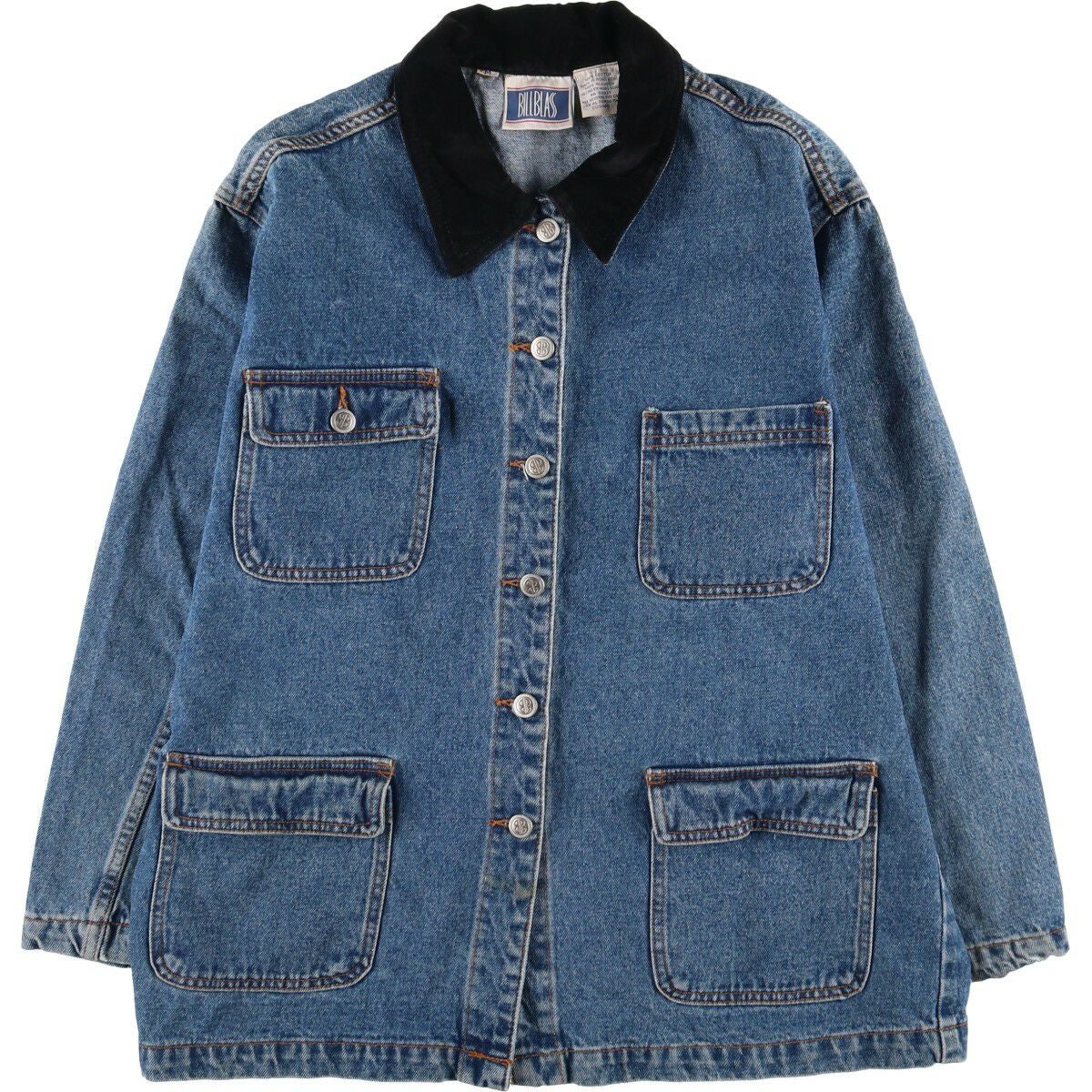 古着 80年代 バナナリパブリック BANANA REPUBLIC デニムカバーオール