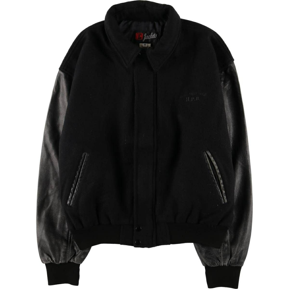 古着 襟付き スタジャン アワードジャケット バーシティジャケット