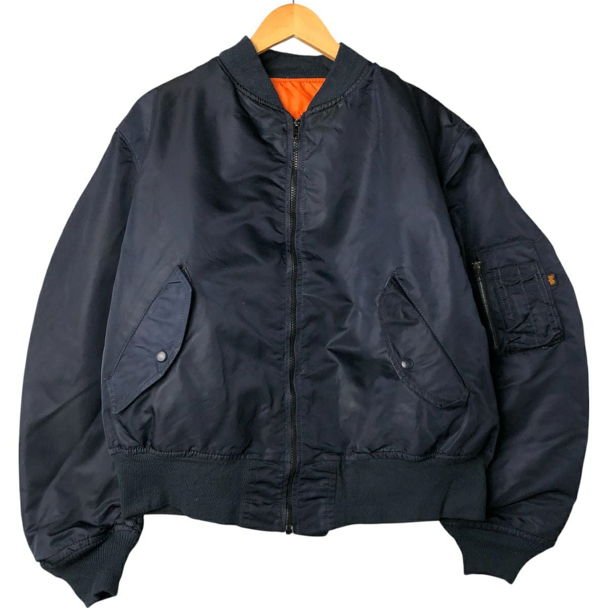 古着 90年代 民間品 アルファ ALPHA MA-1タイプ 中綿入り ミリタリー