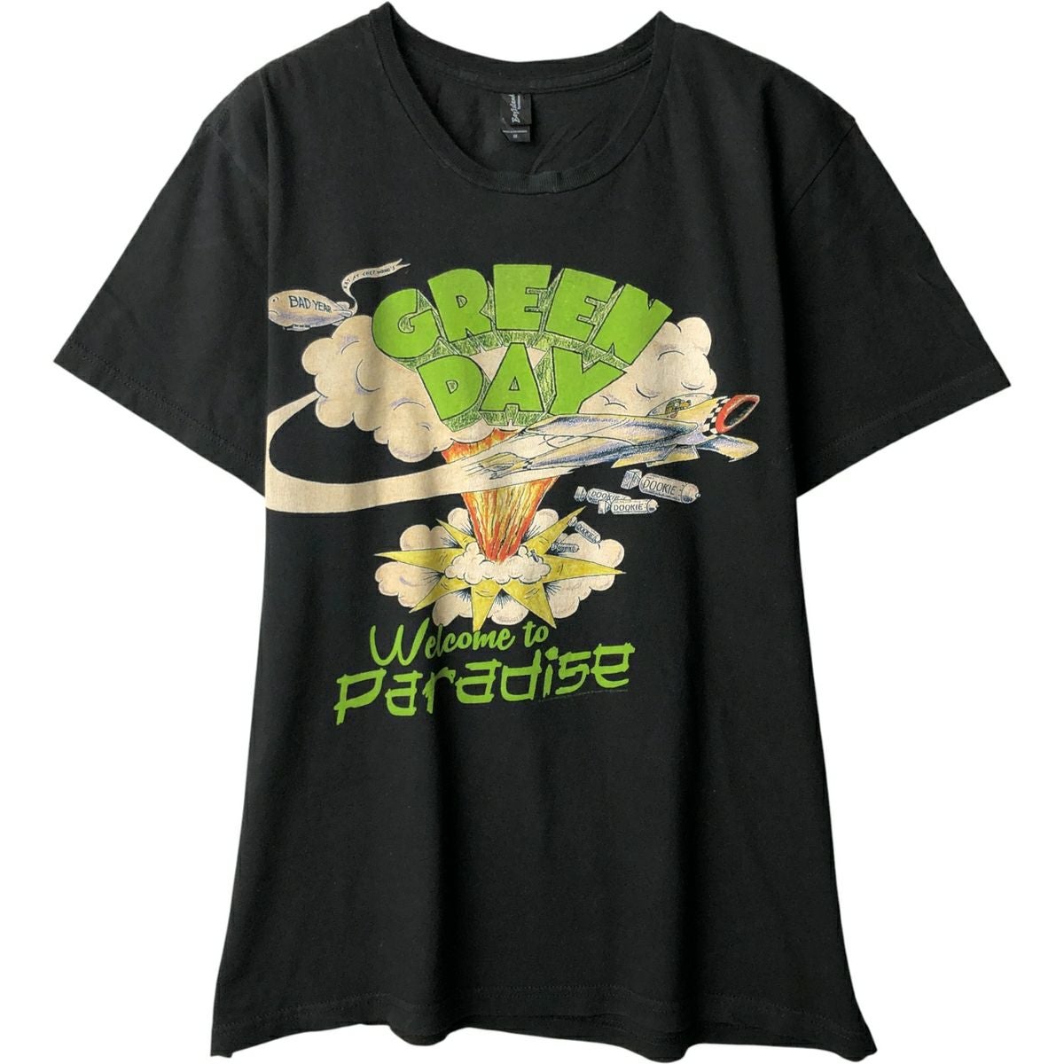 古着 BAY ISLAND GREEN DAY グリーンデイ バンドTシャツ バンT メンズM