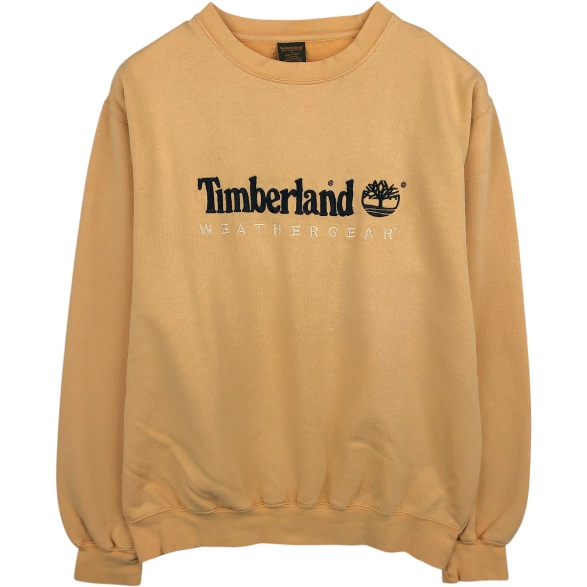 古着 90年代 ティンバーランド Timberland WHETHERGEAR ロゴスウェット